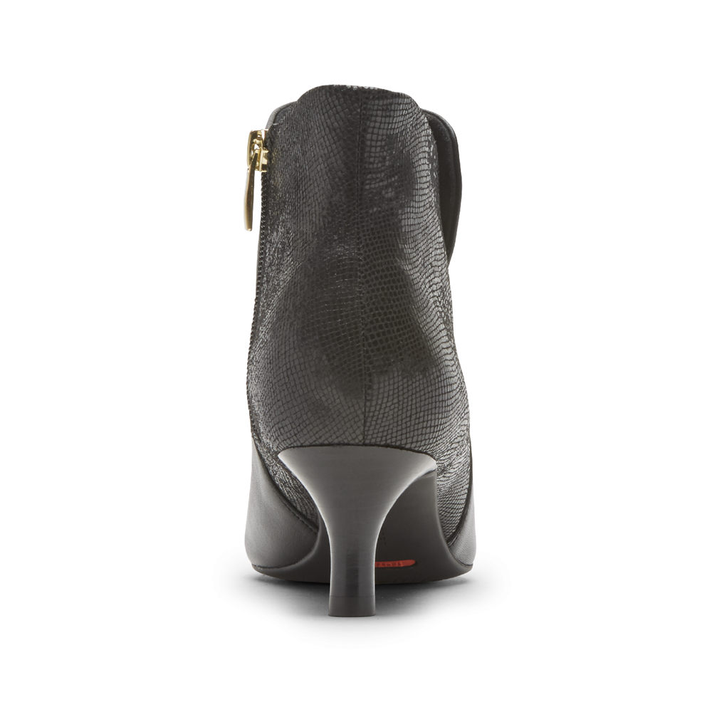 Rockport Kängor Dam Svarta - Total Motion Alaiya Ankle - CQUNB2506